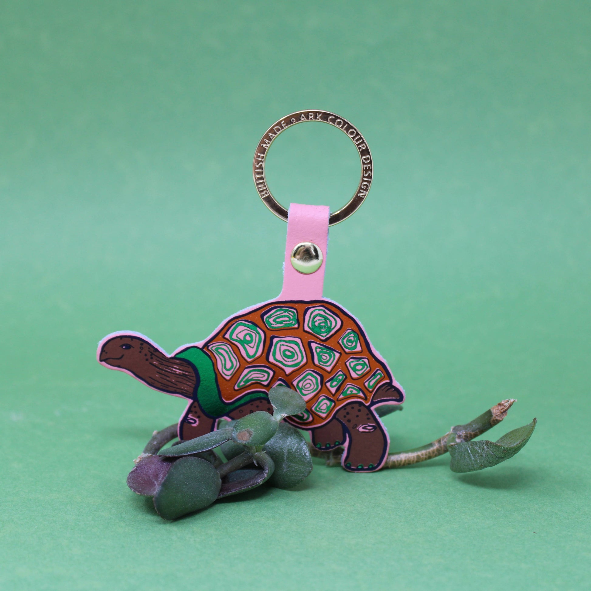 'Easy Going' Tortoise Key Fob