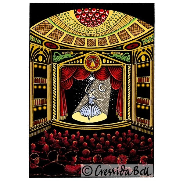 Curtain Call Christmas Card Pack (Set of 5)