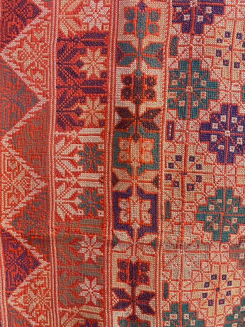Fringed Vintage Kantha
