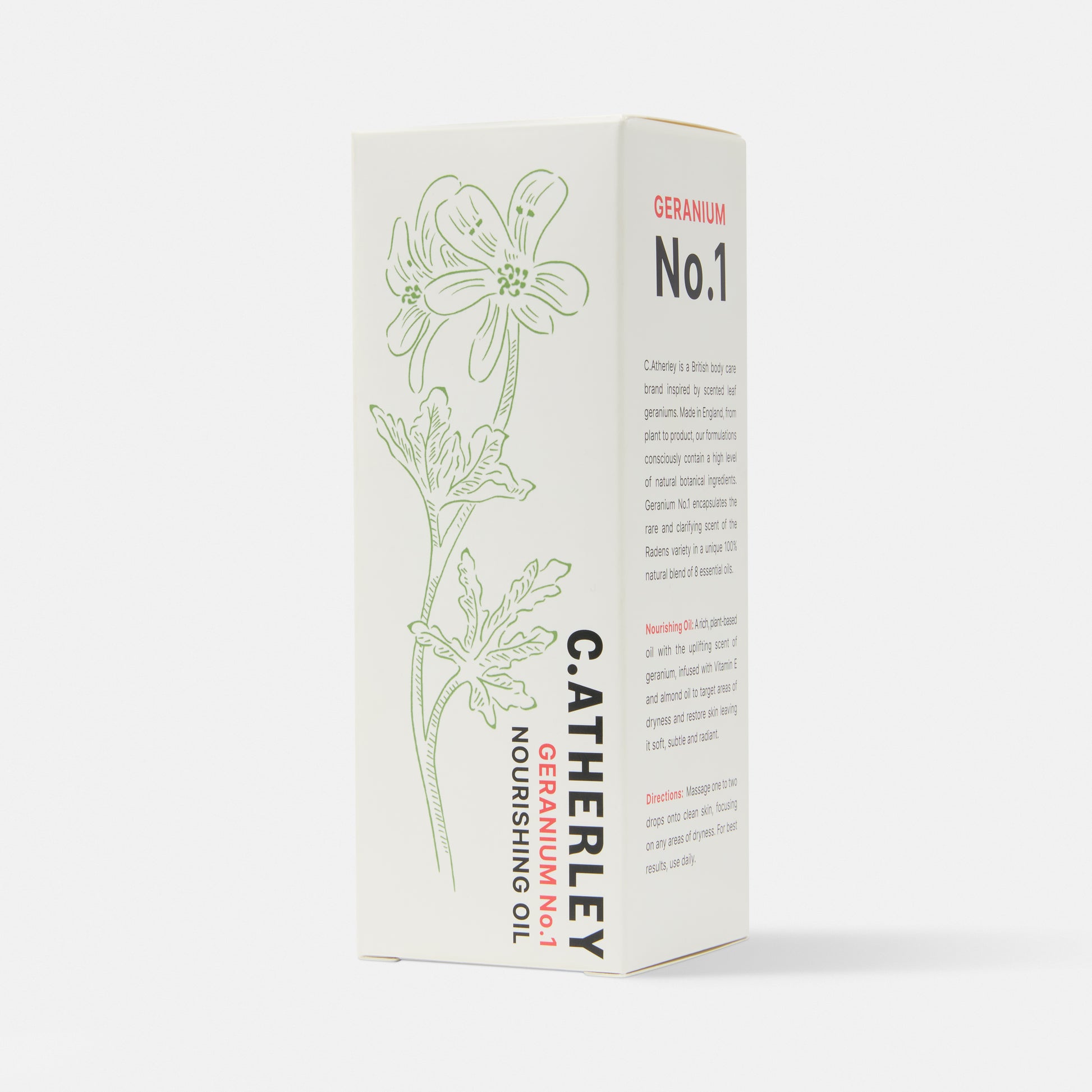 C Atherley 50ml Geranium Nourishing Oil
