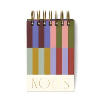 Chunky Notepad Bold Stripes
