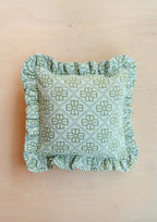 Green Floral 50x50 Cushion
