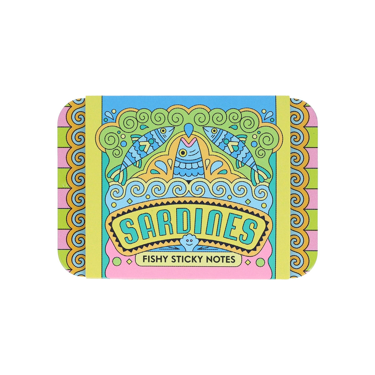 Sardines Fishy Sticky Notes (Notepad/Sticky Notes)
