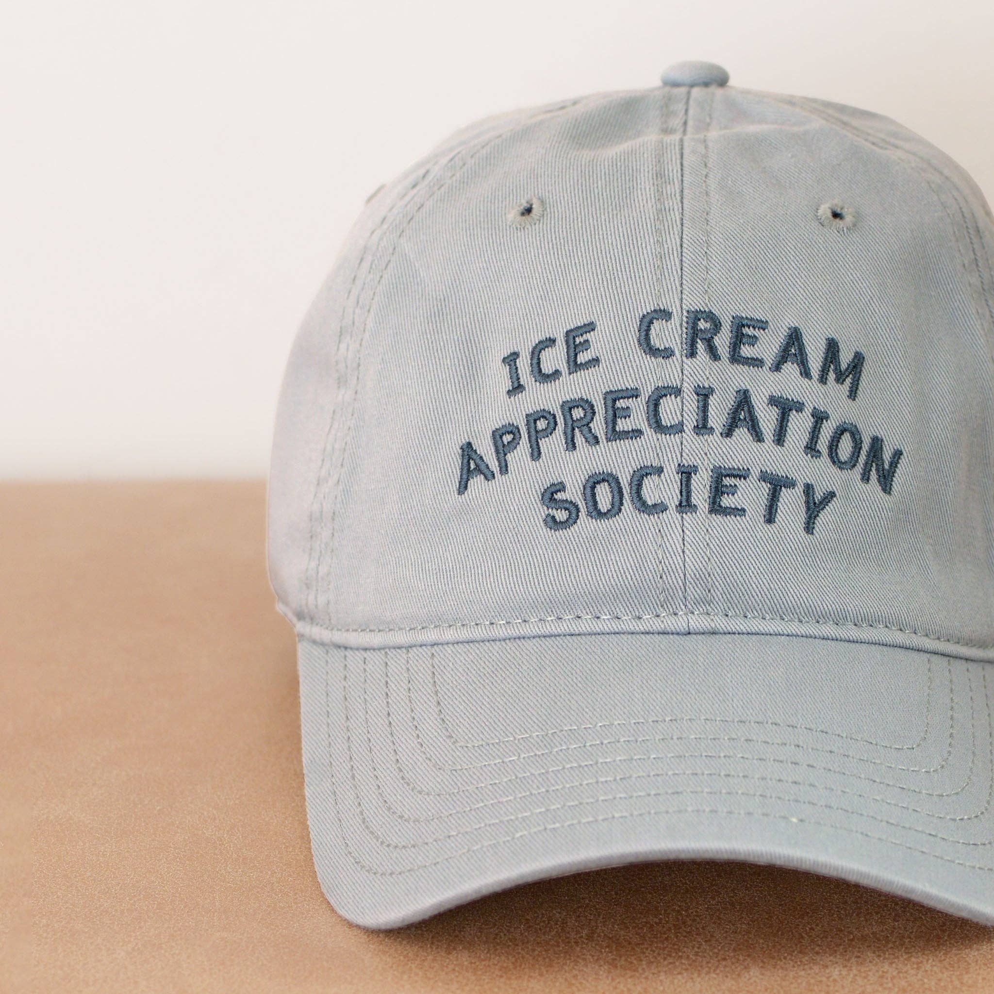 Blue Cotton Ice Cream Appreciation Society Cap