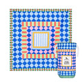 Vibrant Geometric Waterproof Picnic Blanket