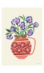 Cornflowers Print A4