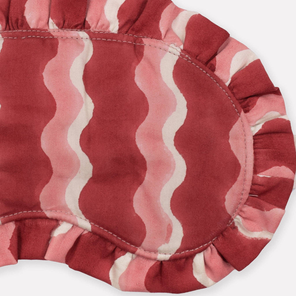Organic Cotton Frill Eye Mask