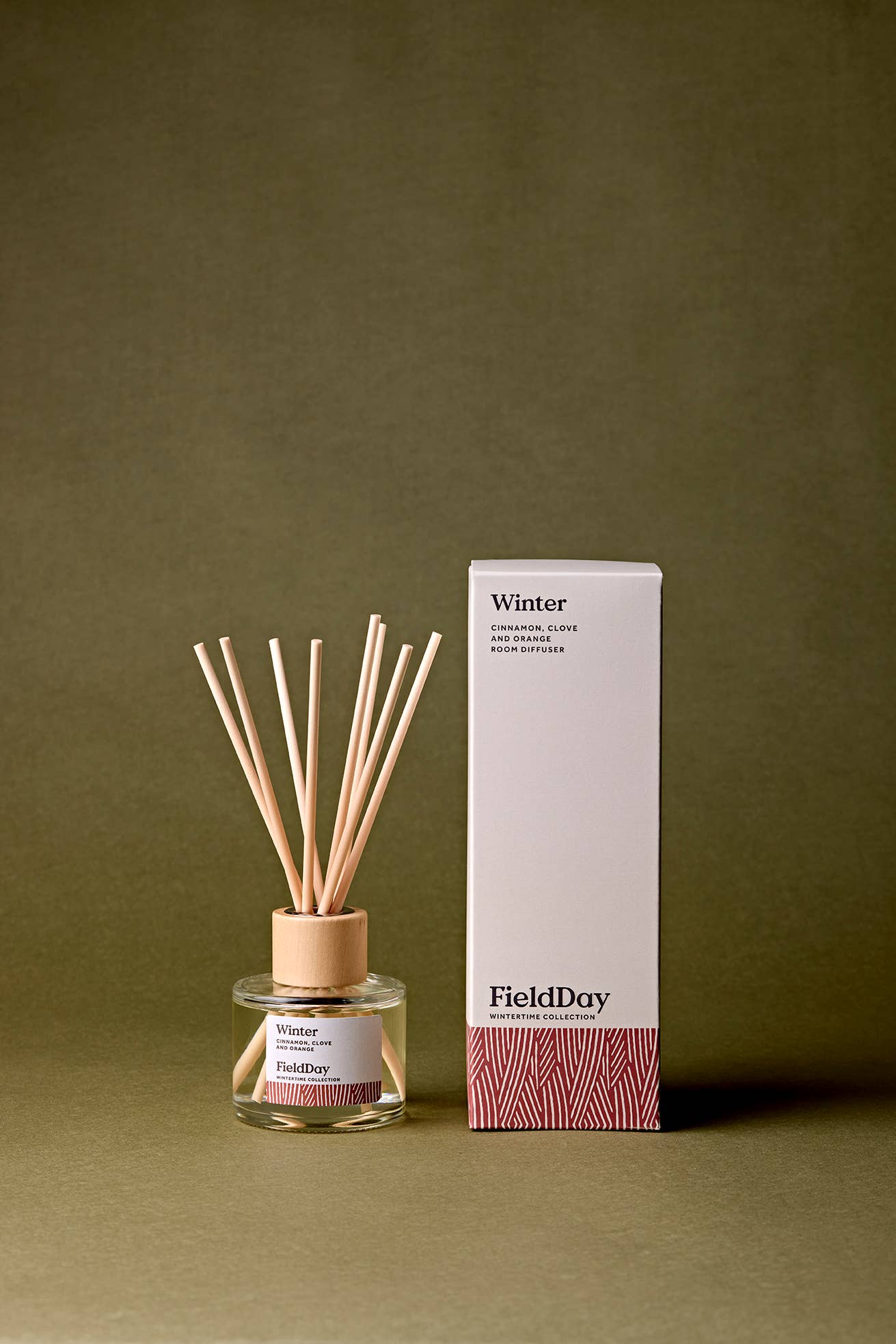 Christmas Winter Eco Friendly Reed Diffuser