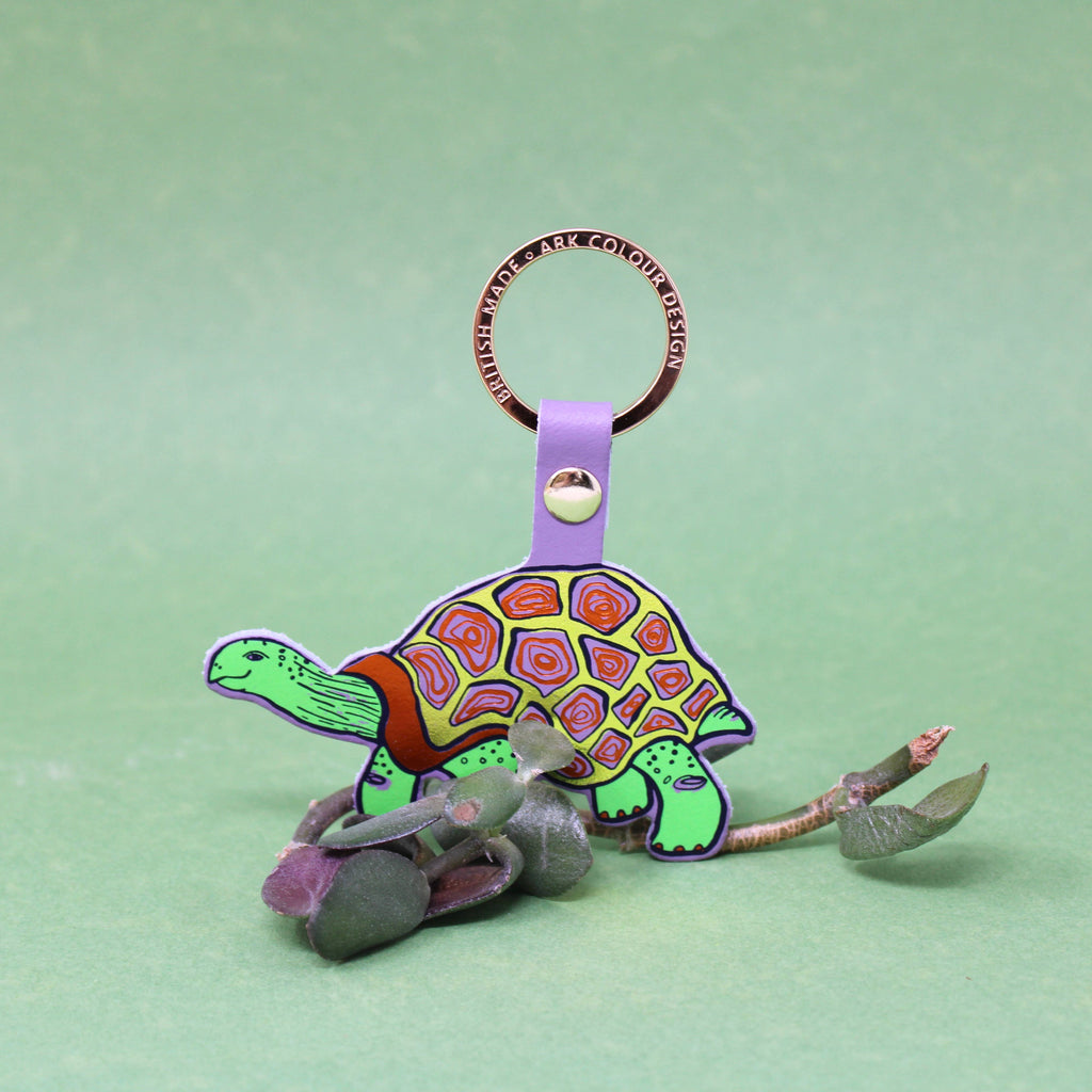 'Easy Going' Tortoise Key Fob