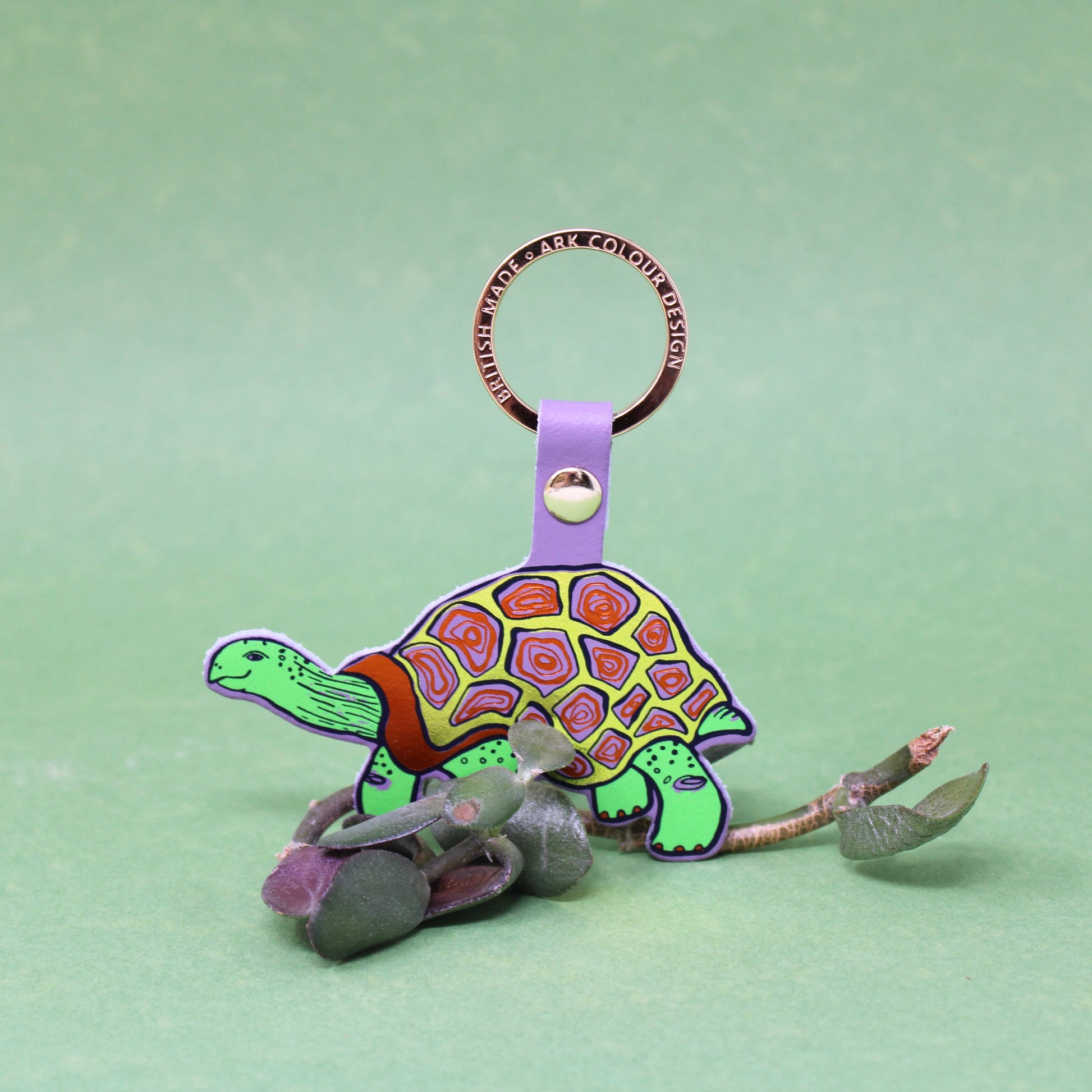 'Easy Going' Tortoise Key Fob