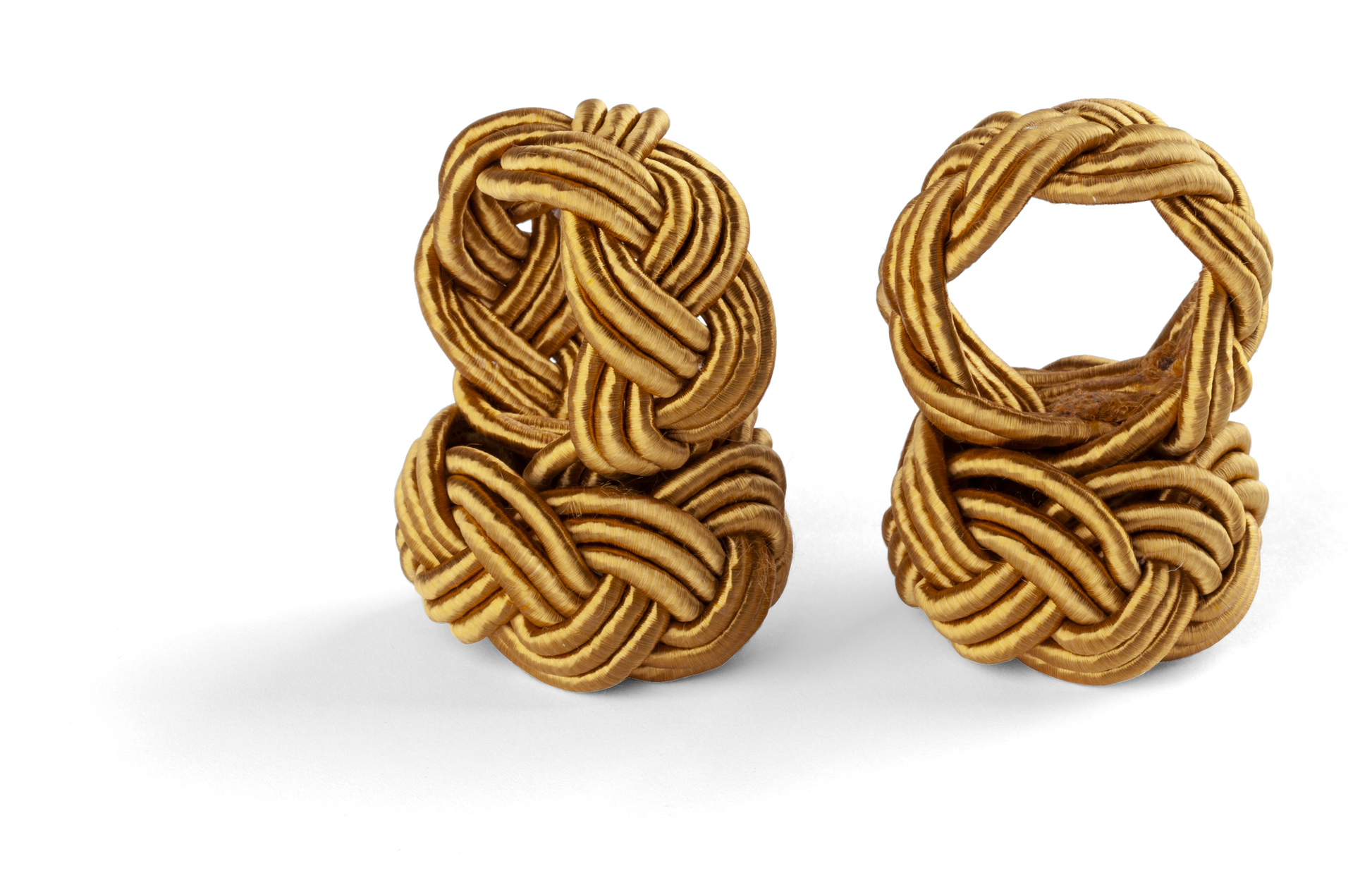 Pleated Napkin Rings - Set of 2