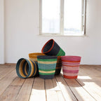 Seagrass Waste Paper Basket in Guardsman & Neyron