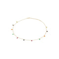 Gold Rainbow Charm Necklace
