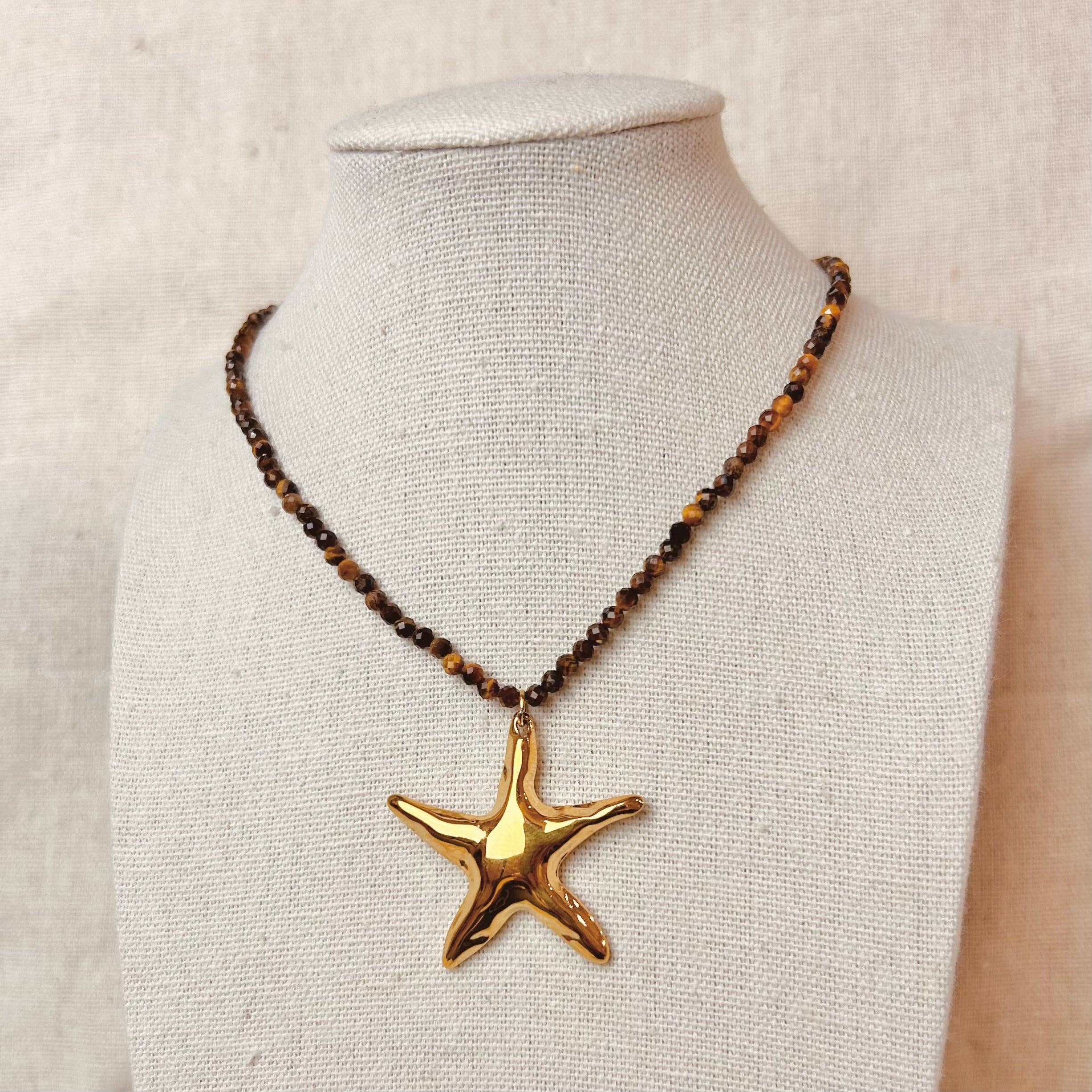 Beaded Pendant Necklace