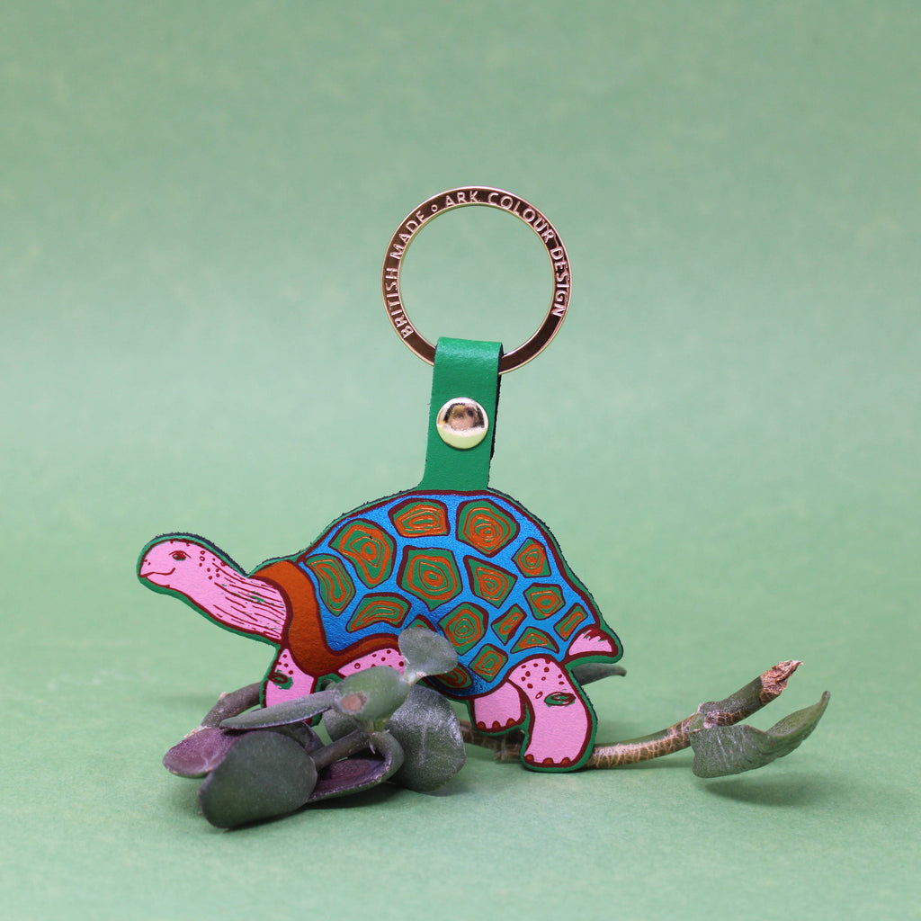 'Easy Going' Tortoise Key Fob