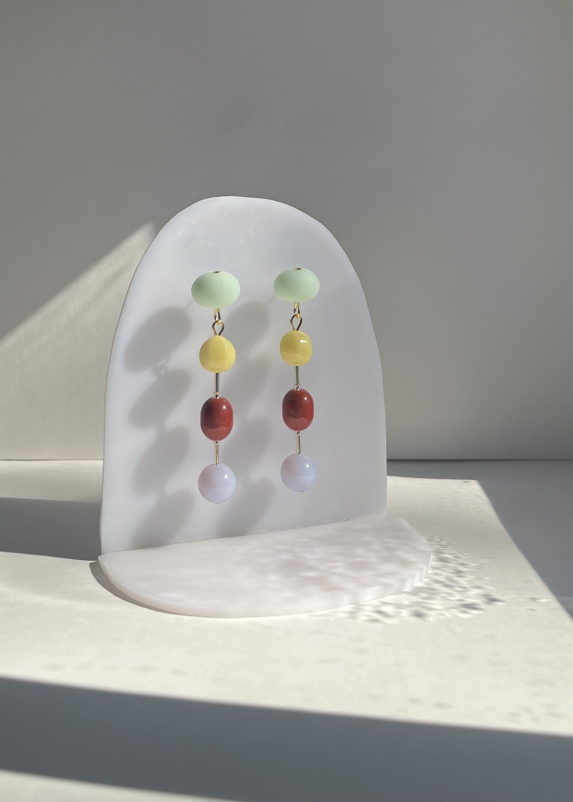 Icy Pistachio Earrings