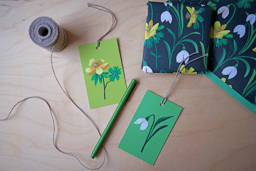 Snowdrops Gift Wrap