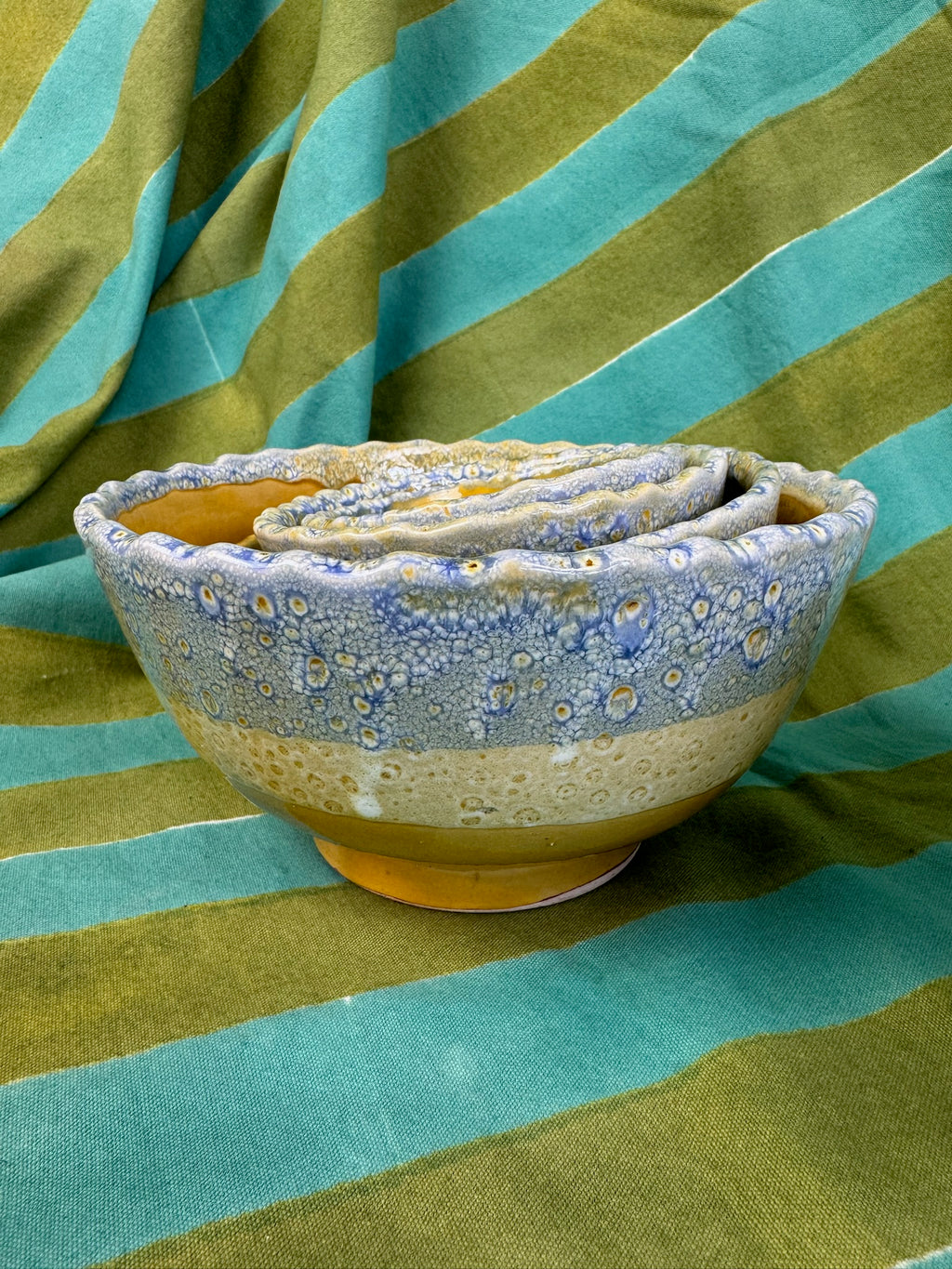 Large nest of 4 bowls