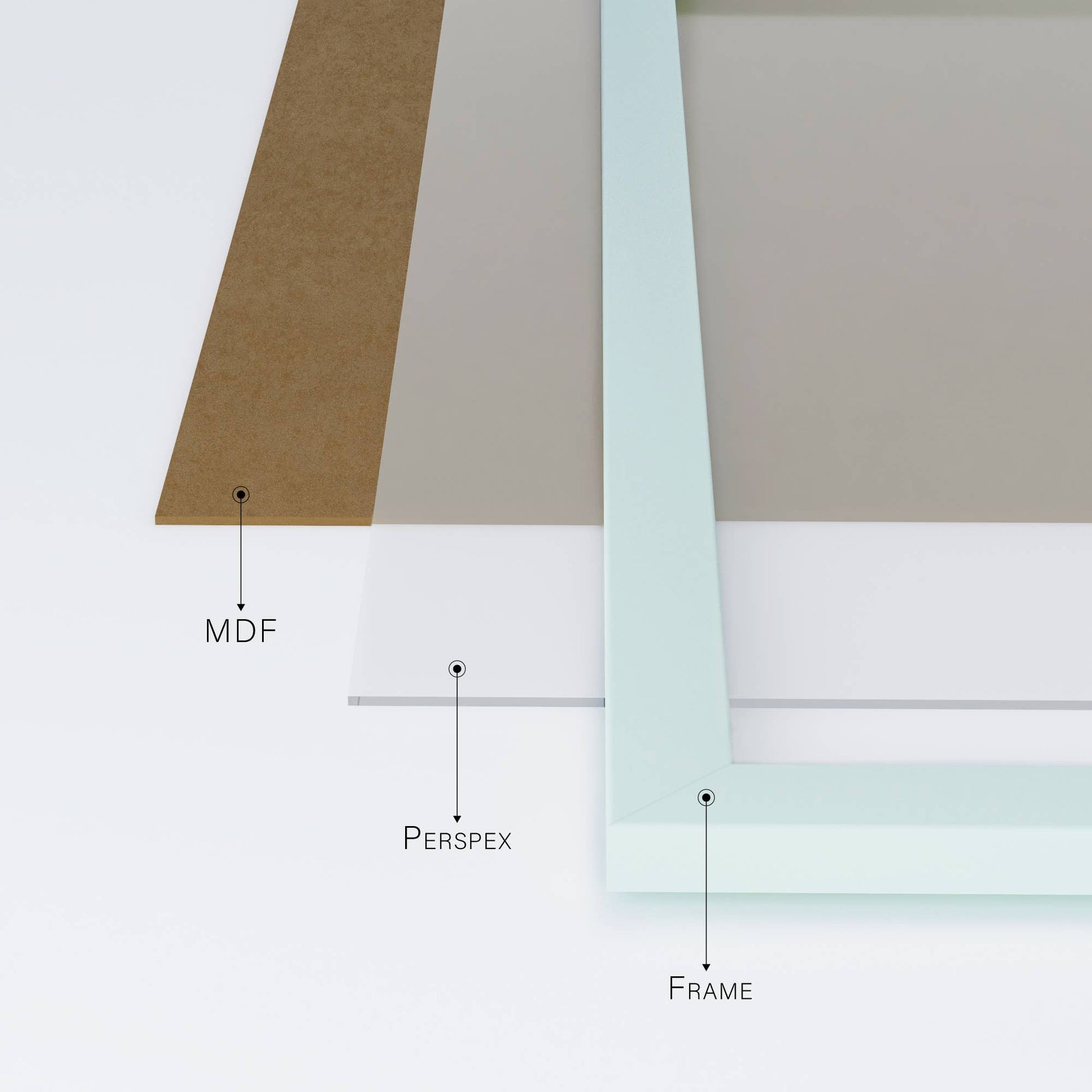 Mint A4 Picture Frame