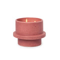 Red Folia Ceramic Reusable Candle - Saffron Rose