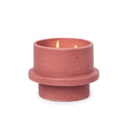 Red Folia Ceramic Reusable Candle - Saffron Rose