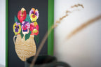 Pansies Print A3