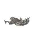 Angel Trumpet Silver Ornament