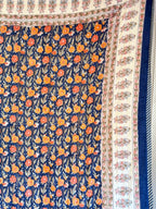 Double Quilts - Orange & Navy