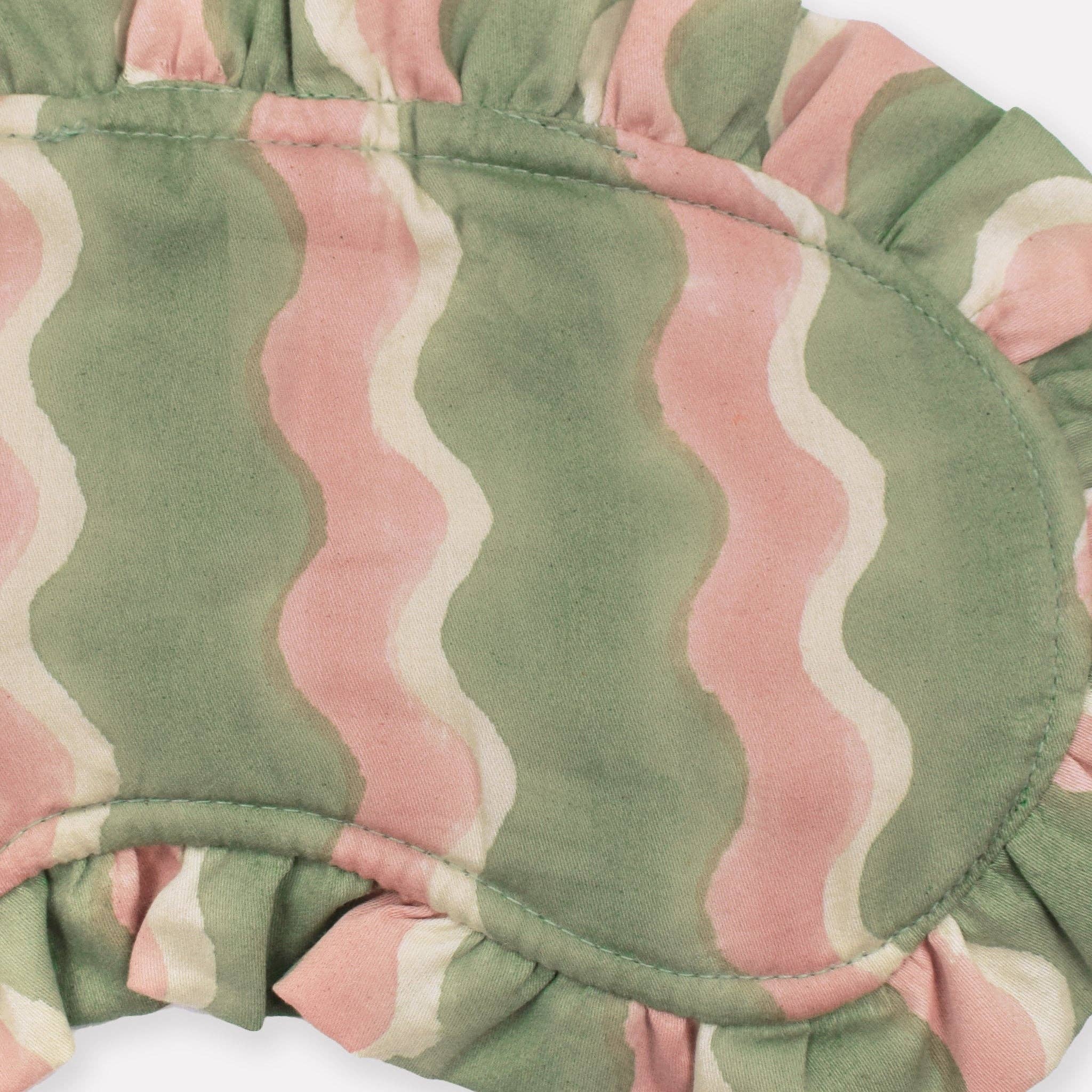Organic Cotton Frill Eye Mask