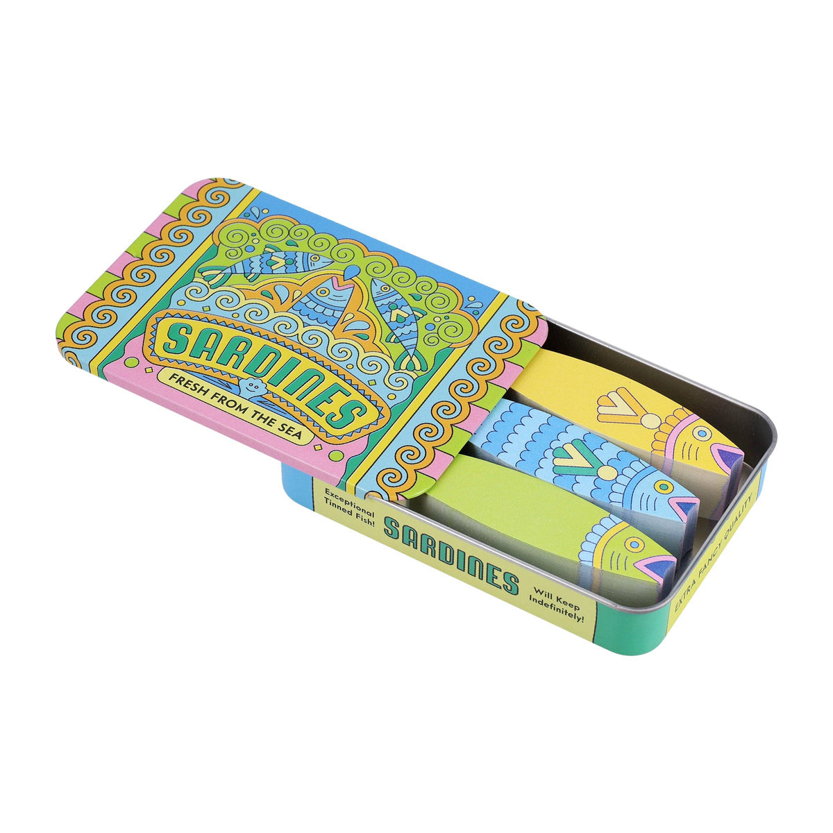 Sardines Fishy Sticky Notes (Notepad/Sticky Notes)