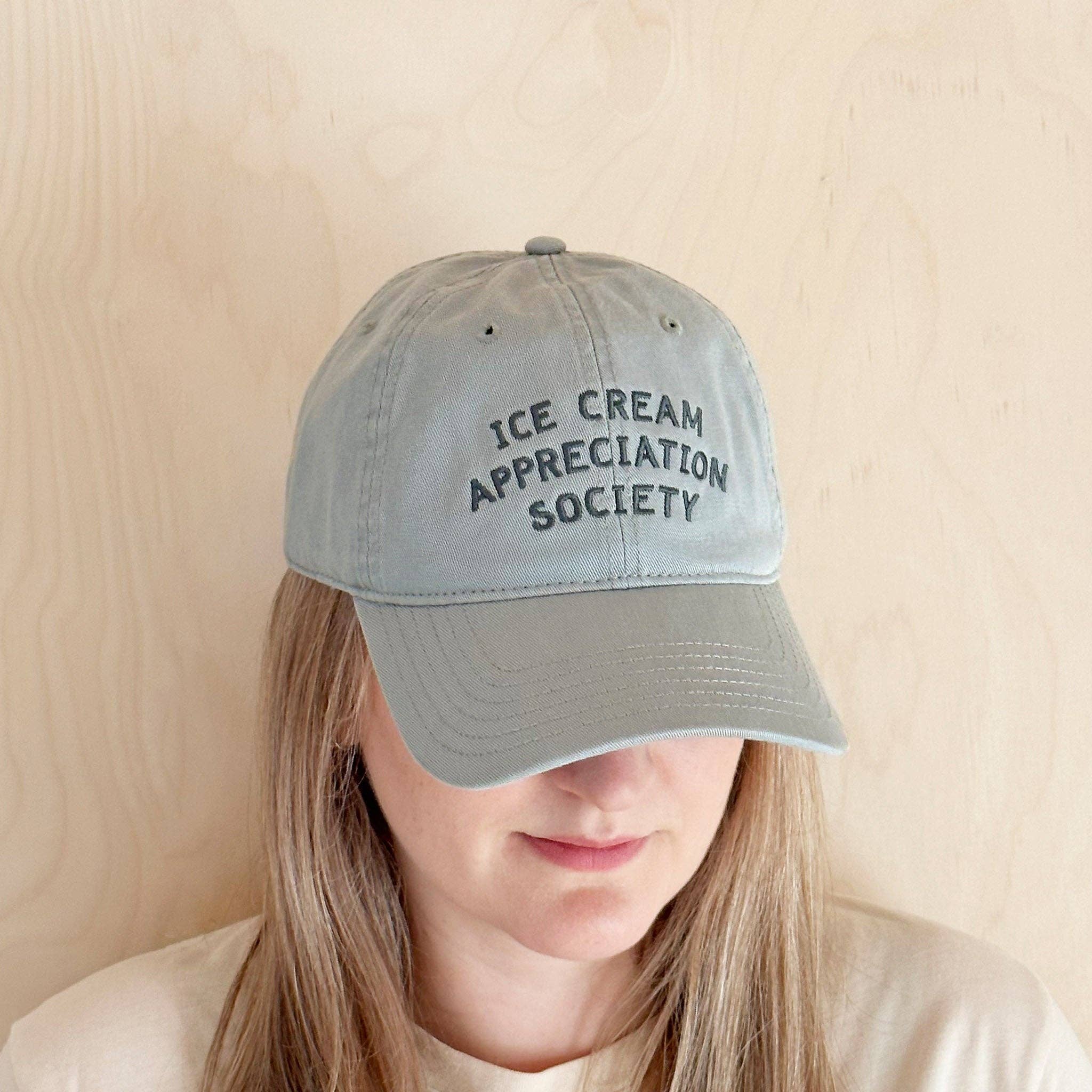 Blue Cotton Ice Cream Appreciation Society Cap