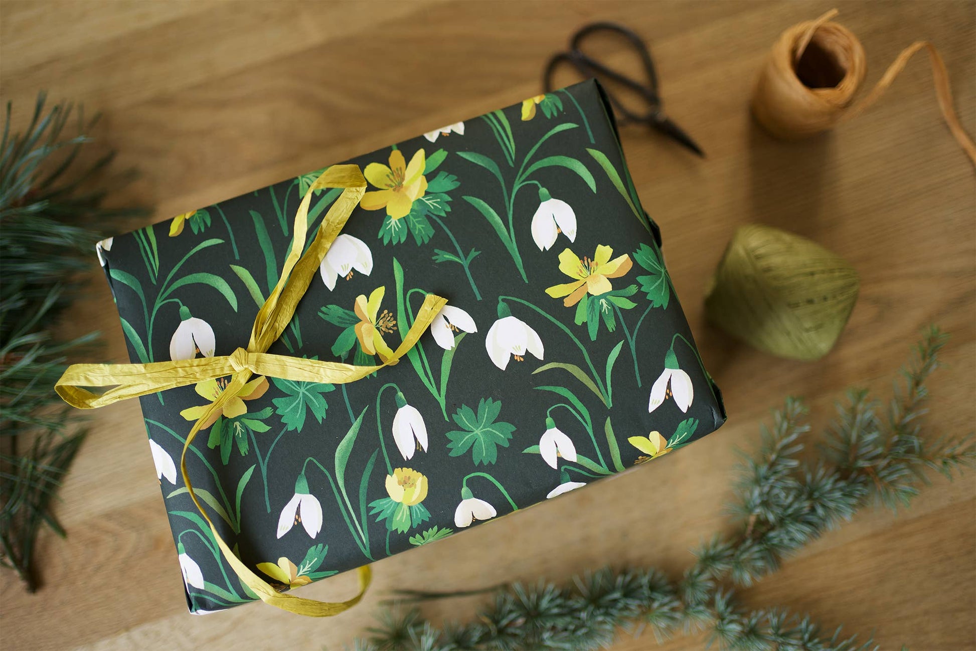 Snowdrops Gift Wrap
