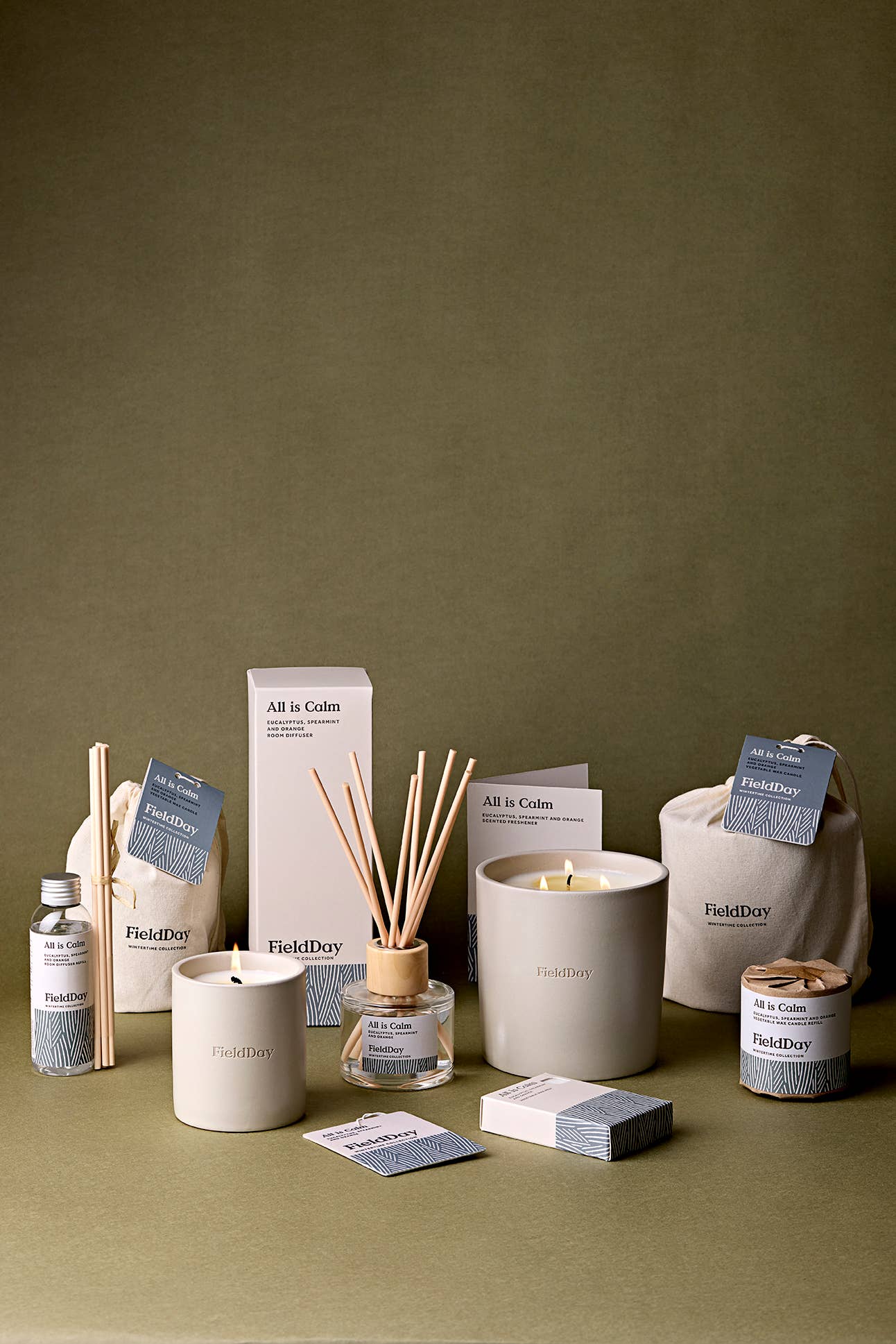 Christmas All Is Calm Plastic Free Vegetable Wax Melt