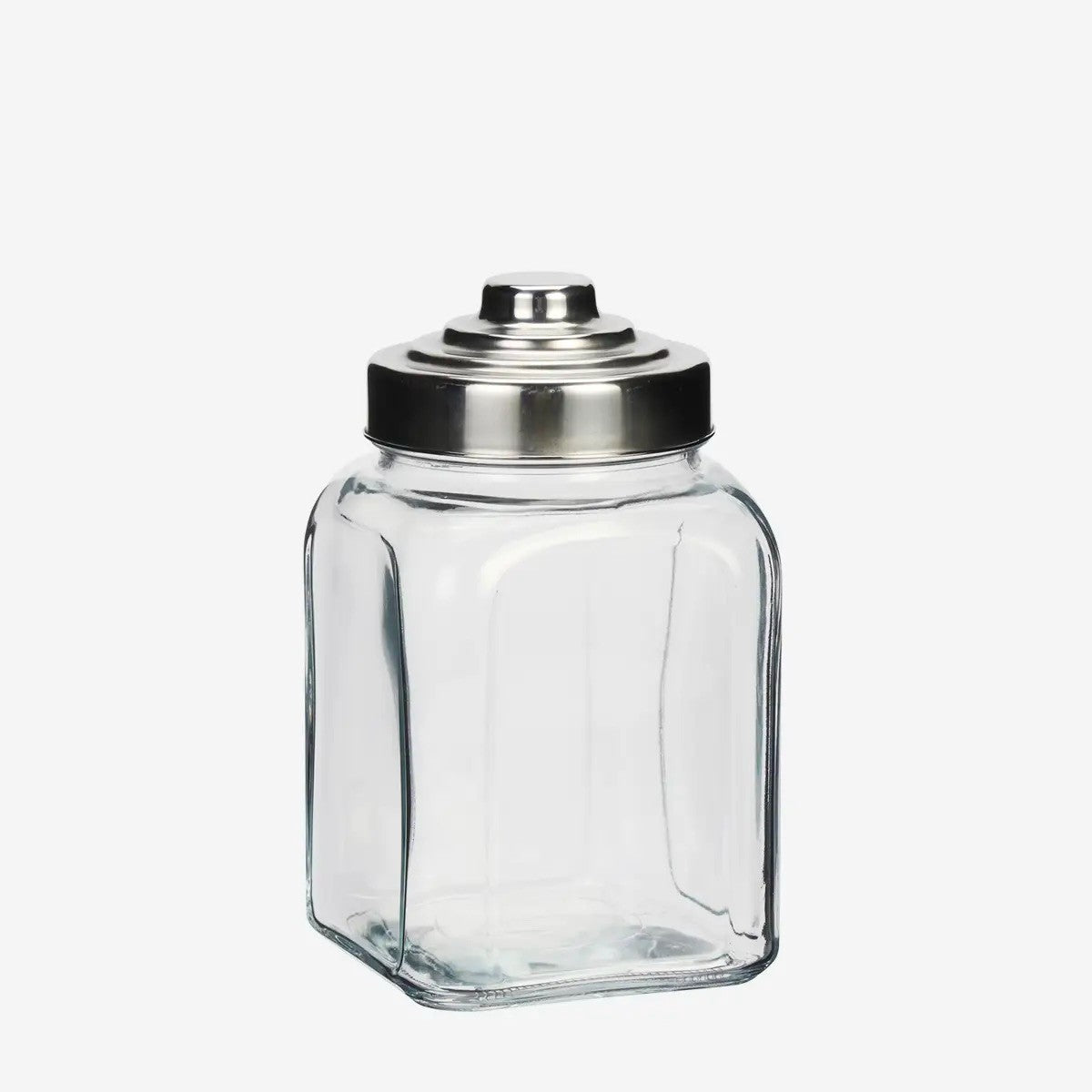 Glass Jar with Steel Lid