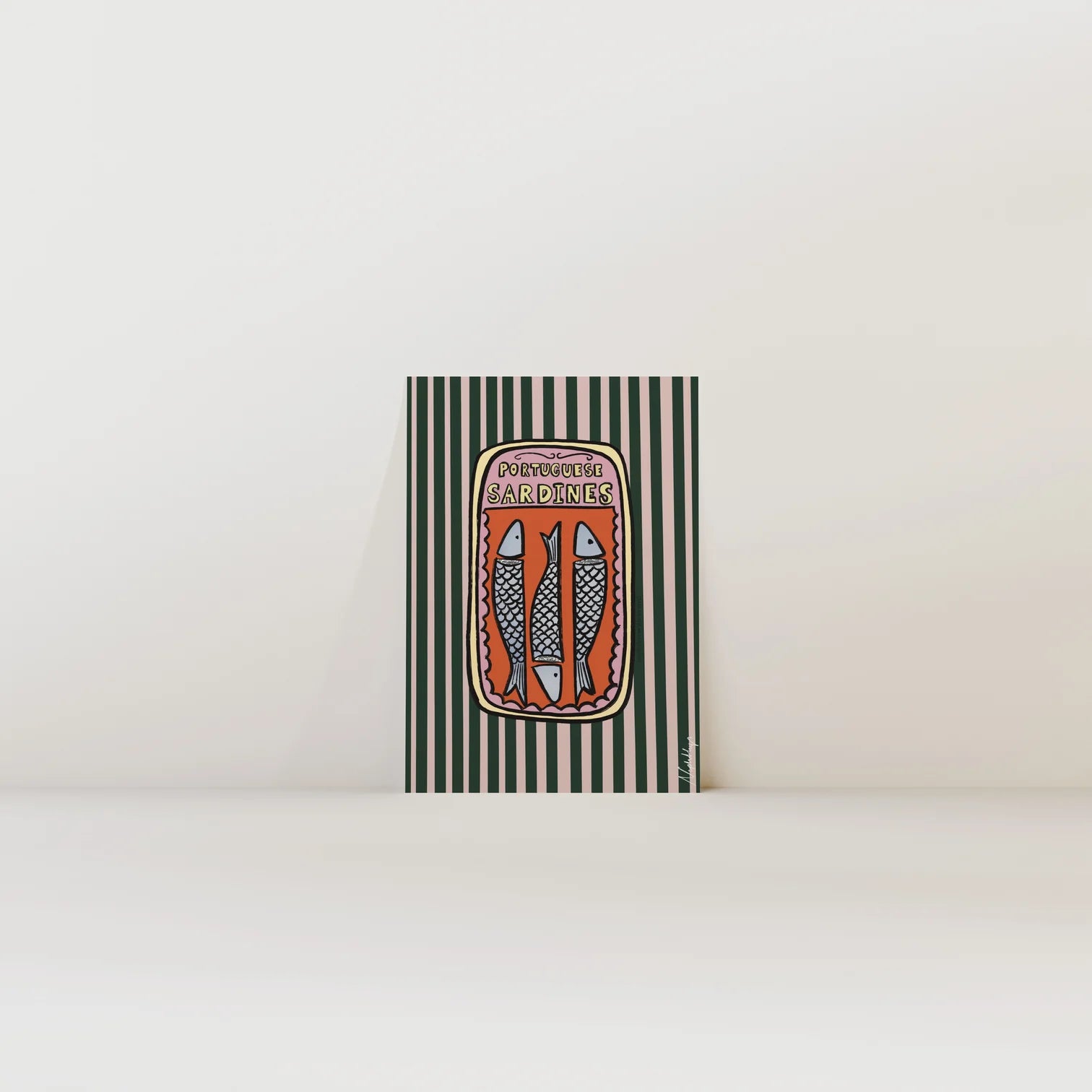 Portuguese Sardines Print