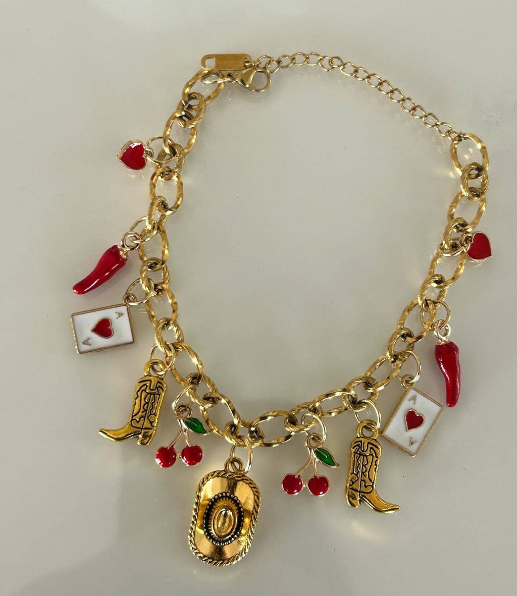 Chunky Charm Bracelet