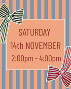 Giant Bow Workshop 14th (2:00pm -4:00pm)