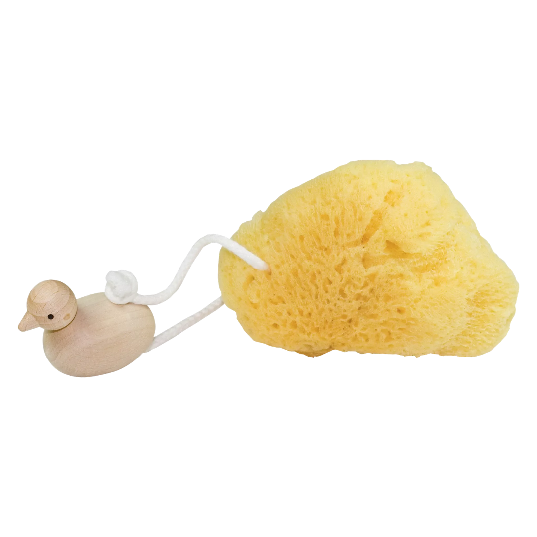Bath Sponge with Duck