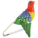 Tin toy bird whistling sparrow tin bird