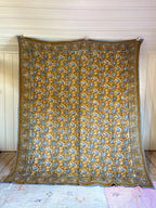 Double Quilts - Blue & Gold