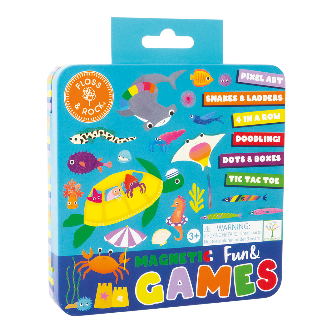 Ocean Magnetic Fun & Games Tin