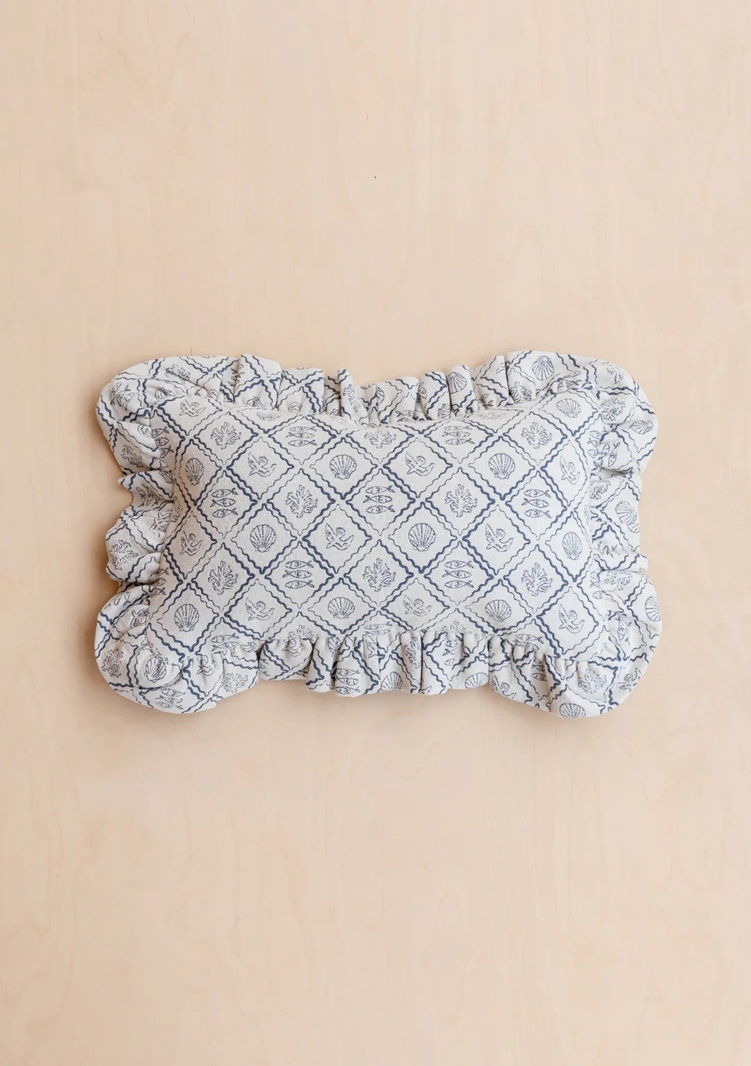 Blue Coastal 30x50 Cushion