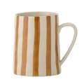 Striped Mug Brown