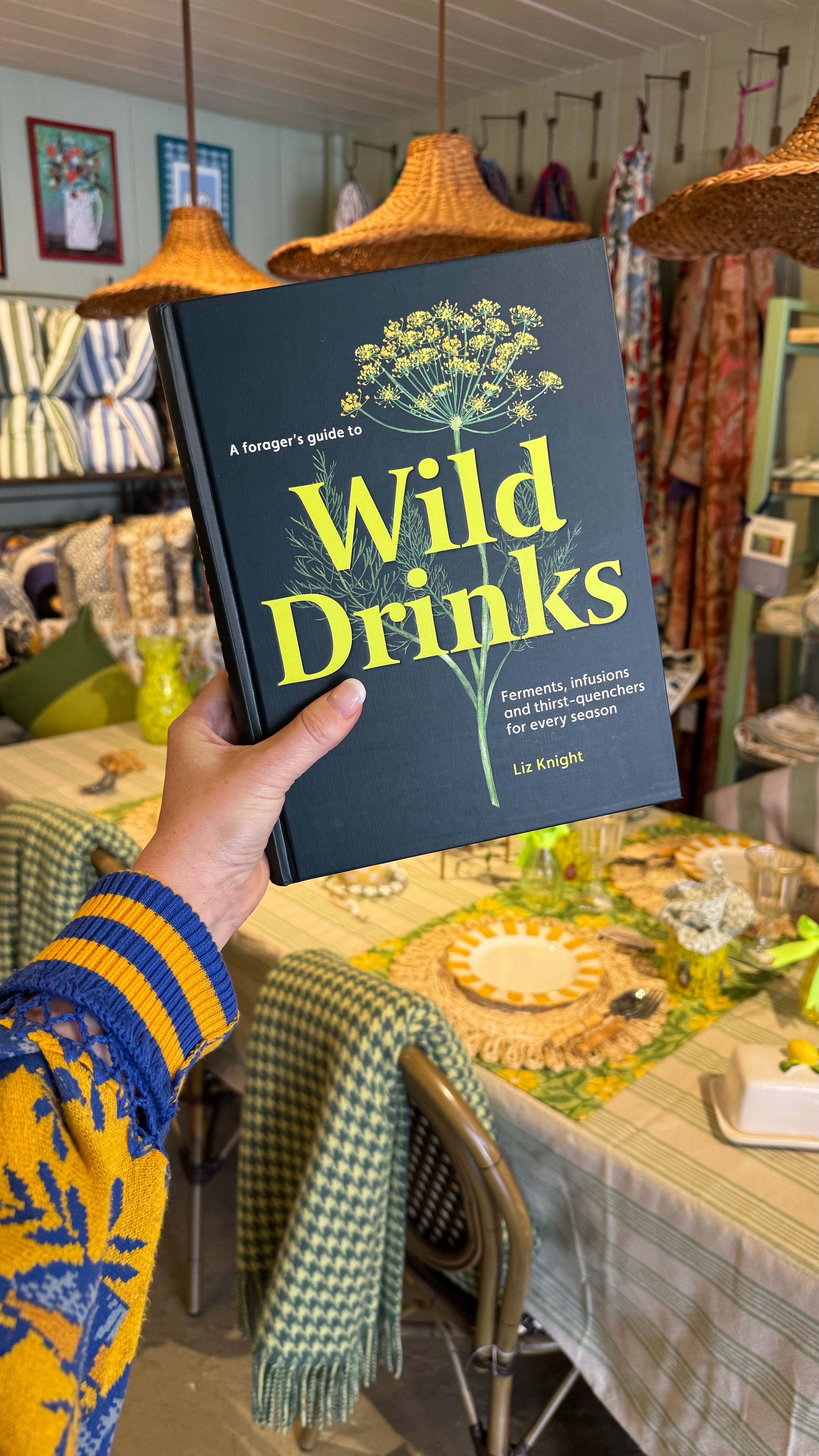 A Forager's Guide to Wild Drinks - by Liz Knight (Hardcover)