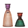 Shilo Glass Candle Set of 2