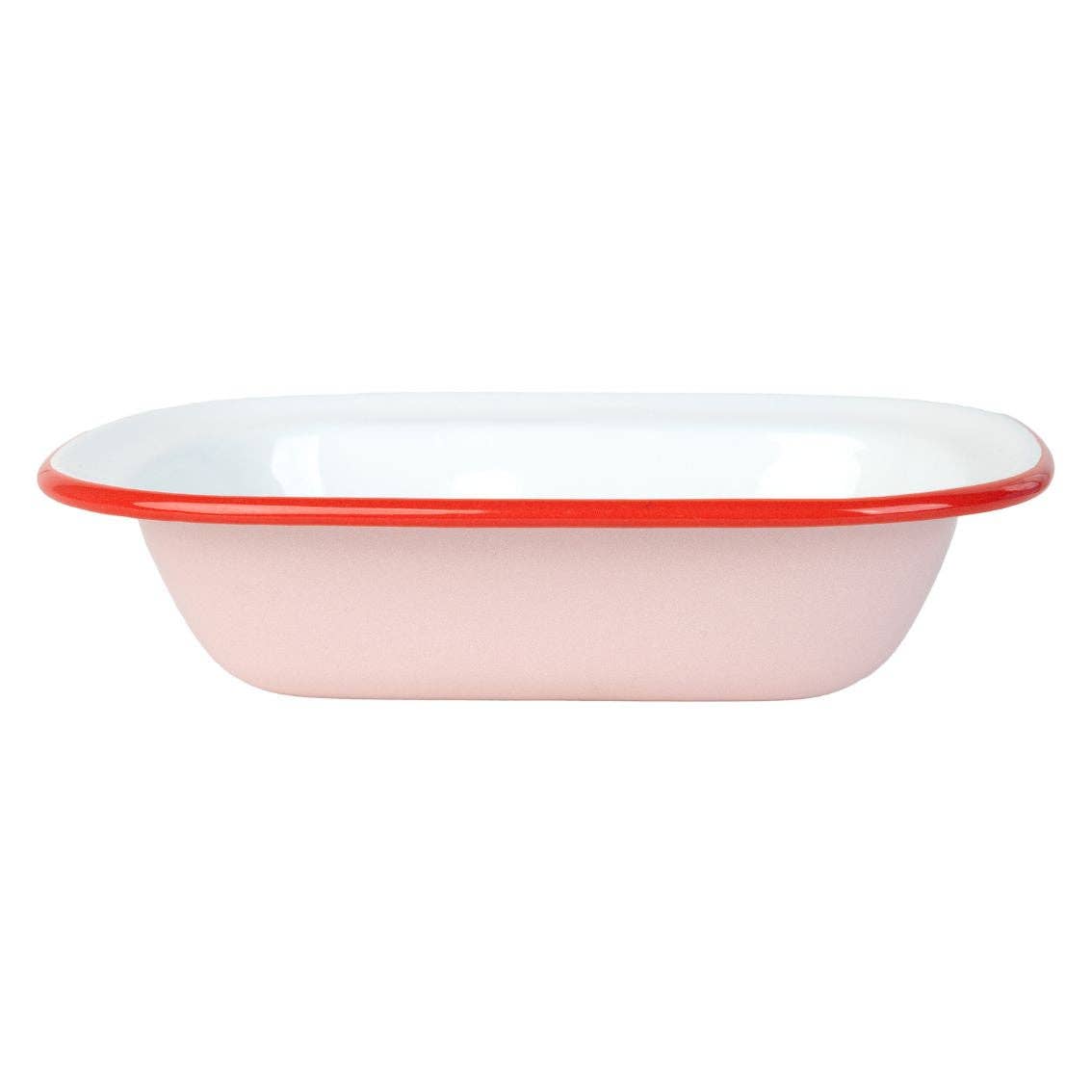 Heart Pink Oven Enamel Dish