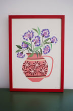 Cornflowers Print A4