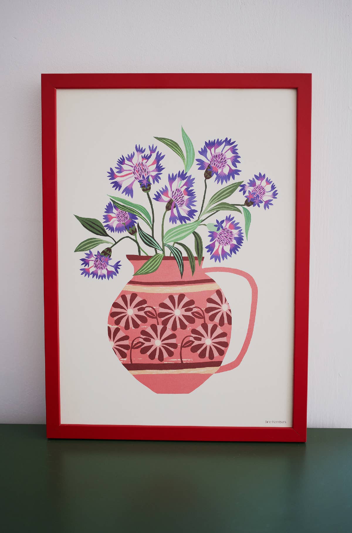 Cornflowers Print A4