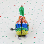 Tin toy duck