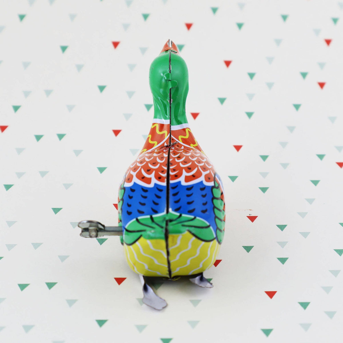 Tin toy duck